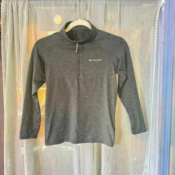 Grey Columbia Jogger Sweatshirt￼ Kids Size Small - Picture 1 of 4